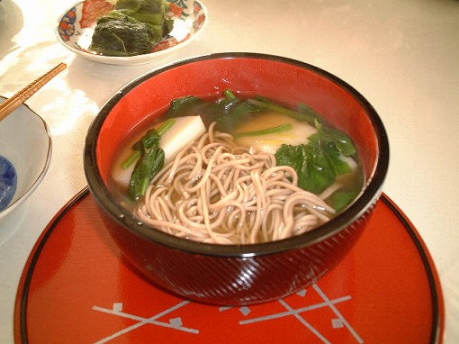 ファイル名: DSCF0009.jpg
ファイルサイズ: 57.8KB 年明けそばが入ったお雑煮
